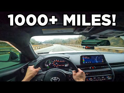 Thumbnail for 1000+ Mile Road Trip In My 500HP Supra by Toyota
