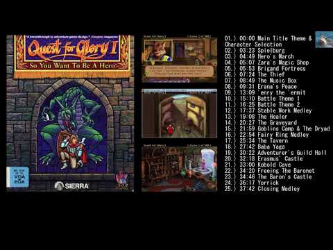 QUEST FOR GLORY I OST [Full] Game Soundtrack
