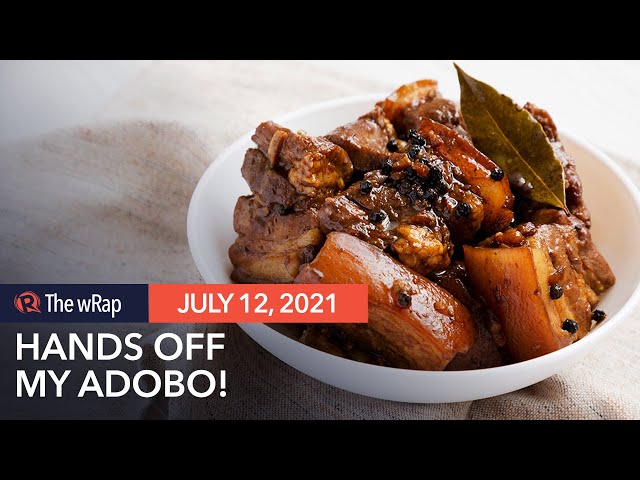 DTI: Standards for cooking adobo, other PH dishes meant for international promotions