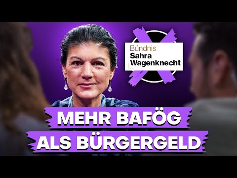 Frau Wagenknecht, was tut das BSW für junge Menschen? | Kreuzverhör