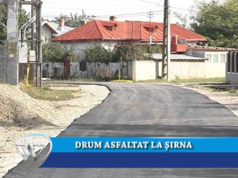 DRUM ASFALTAT LA ŞIRNA