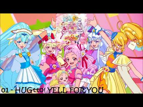 Hugtto! Precure HUGtto! YELL FOR YOU Rie Hikisaka, Rina Honnizumi, Yui Ogura, Nao Tamura, Yukari Tamura