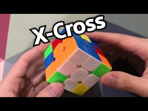 Rubik's Cube X-Cross Easy Tutorial (CFOP)