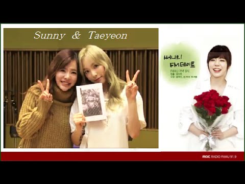 [1080p] 151008 [SNSD] (少女時代) Sunny  & Taeyeon - MBC FM4U 'FM Date' (Taeyeon Full Cut)