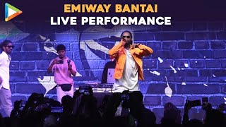 Emiway Bantai LIVE Performance | Machayenge | Giraftaar | Bhamla Foundation