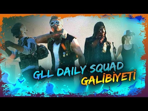 GLL DAILY SQUAD GALİBİYETİ [PUBG]