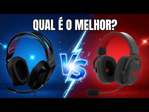 Logitech G335 vs Redragon Zeus Pro: Qual é o MELHOR HEADSET Em 2026?