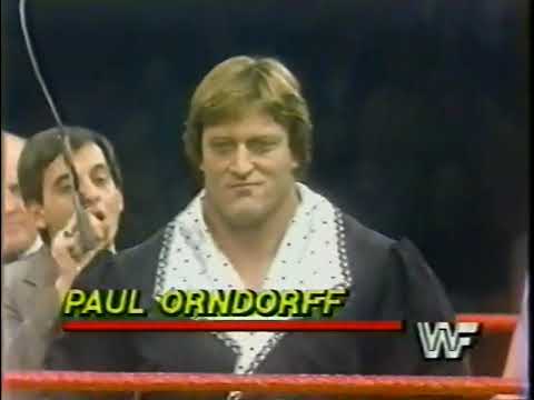 Paul Orndorff Roddy Piper David Schultz vs. Eddie Gilbert SD Jones Tony Garea - 1/25/1984 - WWF