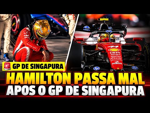 HAMILTON PASSA MAL APÓS GP DE SINGAPURA MAS PORTAL INFORMA QUE ELE JA ESTA MELHOR | FORMULA 1