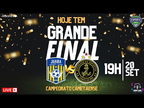 FINAL - CAMPEONATO CAMETAENSE  | ESPIA ESPORTE CAMETÁ AO VIVO