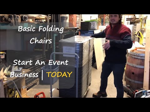 Basic Folding Chairs | Start An Event Business: Back To Basics