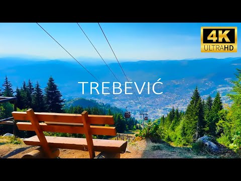 🇧🇦【4K】Planina Trebević: The Lungs of Sarajevo DRONE + WALKING TOUR