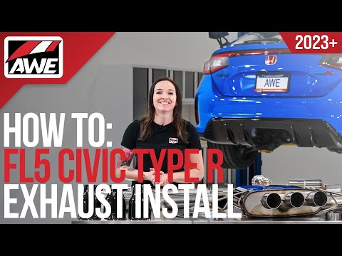 Install | AWE Catback Exhaust for Honda FL5 Civic Type R