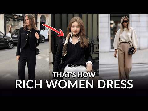 10 Style Secrets Rich Women Never Share  How Elegant Women Really Dress
