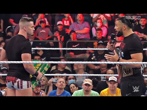 Theory Confronts Roman Reigns| WWE Raw 25 July 2022