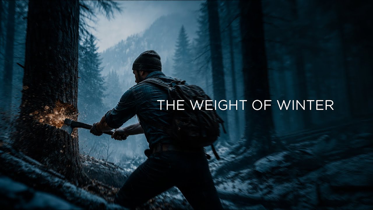 005 / WINTER / The Weight of Winter / Relaxing Music with Snowfall For Study & Concentration