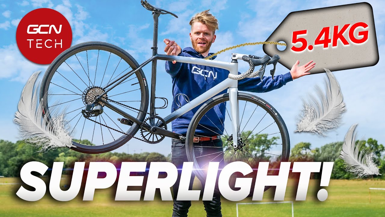 Load video: S-Works Aethos 5.4 kg — climbing road bike build