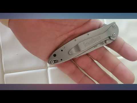 Kershaw Leek Pocket Knife, 3 inch Composite Blade, Great EDC Folding Knife, Frame review