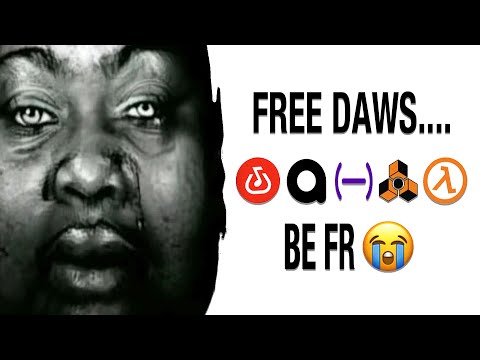 making beats in FREE DAWS...