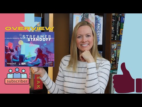 STREAMER STANDOFF | A Splendor-esque Set Collection Card Game (Overview & Review)