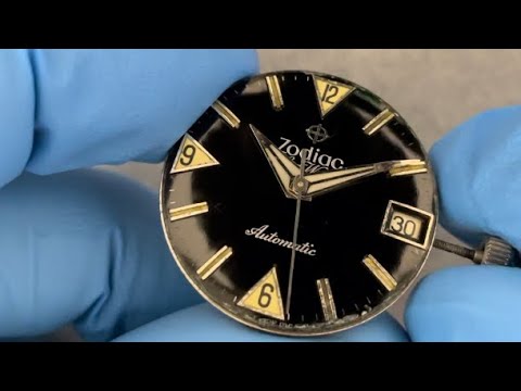 Zodiac Seawolf chronometer calibre 70-72 service/revival.