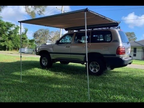 XTM Awning 2.5 x 2.5m review by Real 4x4 Adventures