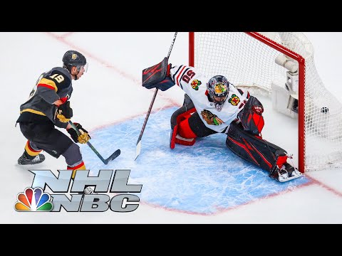 NHL Stanley Cup First Round: Blackhawks vs. Golden Knights | Game 2 EXTENDED HIGHLIGHTS | NBC Sports
