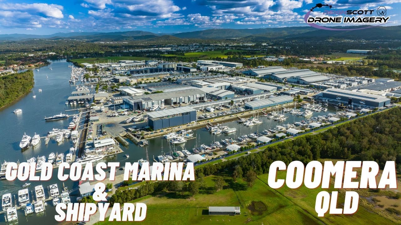 Discover the bird-eye views of Gold Coast Marina.