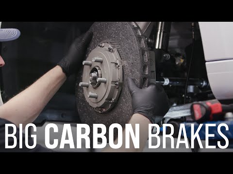 Tesla Model 3 Gets The BFB Kit - Carbon Ceramic Front Brake Upgrade