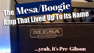 Video thumbnail for The Mesa Boogie Amp That Lived Up To Its Name... by Jack Fossett