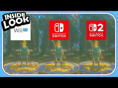Switch 2 vs Switch vs Wii U | A Quick Performance Comparison of Breath of the Wild | Inside Look