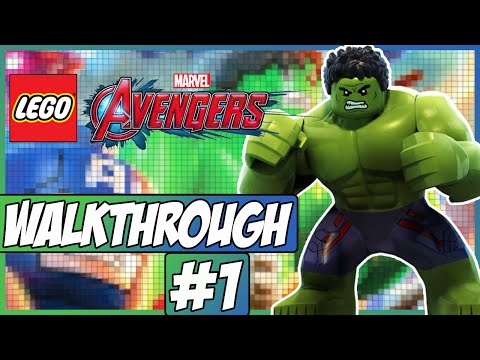 LEGO Marvel Avengers Walkthrough Ep.1 w/Angel - Get This Party Started!