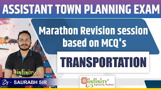 ATP Marathon Revision Series | Transportation | Assistant Town Planning Exam 2022 | ATP