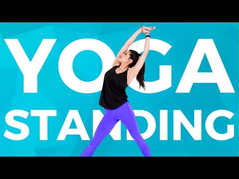 20 minute Standing Yoga Flow (Do this anywhere!)