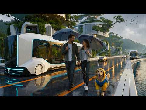 Future Ocean City | Luxury Smart City on Water | Cinematic Ambient 4K