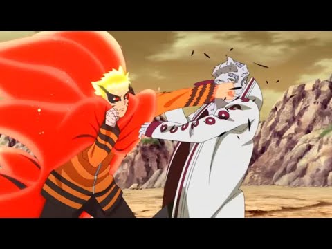 Naruto Baryon Mode vs Isshiki Fight [4K 60Fps]