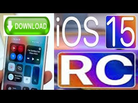 how to download ans install iOS 15 RC on iPhone without computer