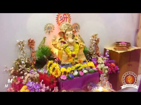 Madhav Loharuka Home Ganpati Decoration Video