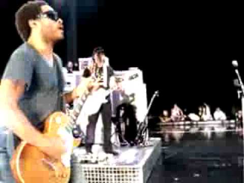 Madonna and Lenny Kravitz - I Love New York (Rehearsal)