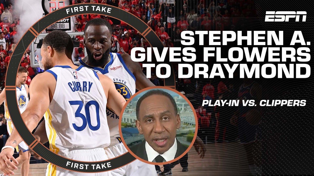 Stephen A. calls Draymond Green’s game vs. Clippers ‘one of his finest moments!' 👏 | First Take
