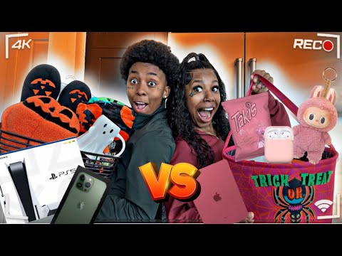 MAKING EACH OTHER ULTIMATE BOO BASKETS WITH RKMEPIREE❤️