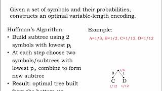 1.2.8 Huffman's Algorithm