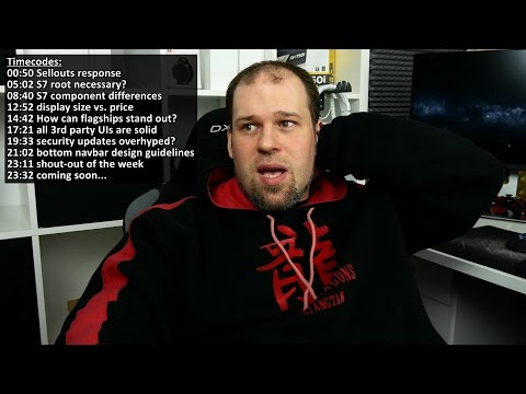 S7 components, size vs. price, 3rd party UIs good? etc.