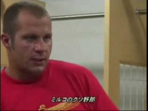 Fedor watching Cro Cop KO his brother