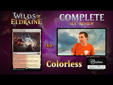 🟤 Complete Set Review 🟤 - Wilds Of Eldraine - Colorless Cards And Lands - Constructed And Limited