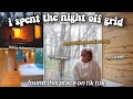 Overnight In The Worlds SMALLEST Cabin GONE WRONG Vlogmas Day 18