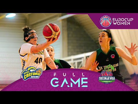 Castors Braine v WBC Tresnjevka Dinamo LTD | Full Basketball Game | EuroCup Women 2025-26