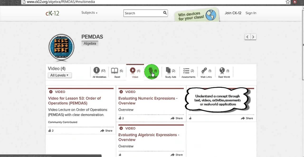 CK-12 Quick Start Guide
