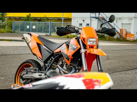 ☑️ eine Supermoto Legende ☑️ Probefahrt KTM 625 SMC ☑️