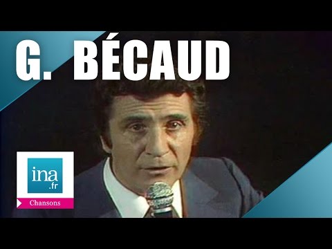 Gilbert Bécaud "L'Indifférence" (live officiel) | Archive INA